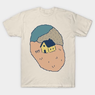 Aesthetic House Landscape T-Shirt